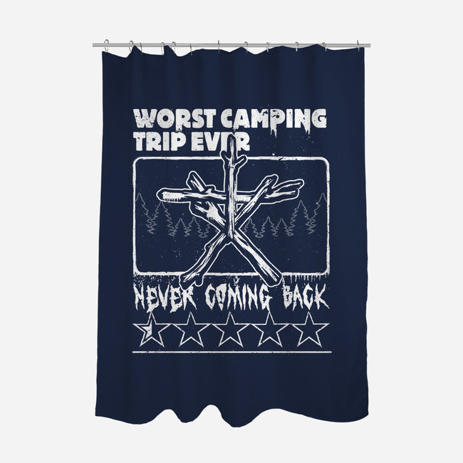 Worst Camping Trip Ever-None-Polyester-Shower Curtain-Studio Mootant