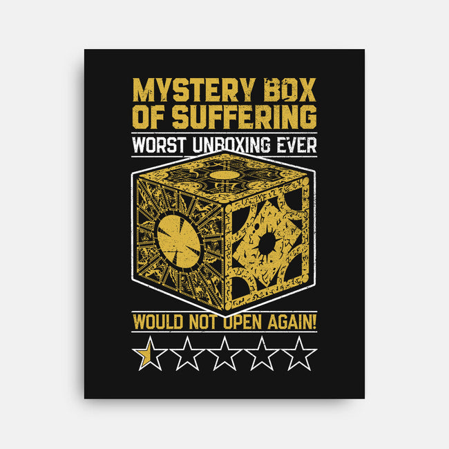 Horror Movie Priest Mystery Box-None-Stretched-Canvas-Studio Mootant