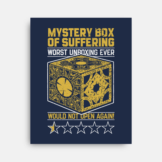 Horror Movie Priest Mystery Box-None-Stretched-Canvas-Studio Mootant