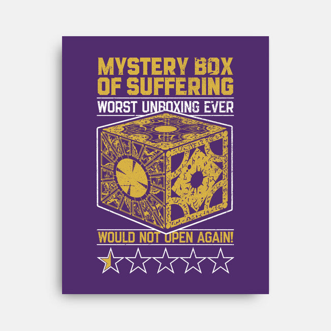 Horror Movie Priest Mystery Box-None-Stretched-Canvas-Studio Mootant