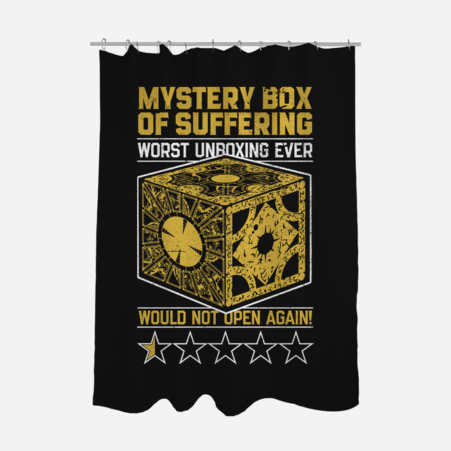 Horror Movie Priest Mystery Box-None-Polyester-Shower Curtain-Studio Mootant