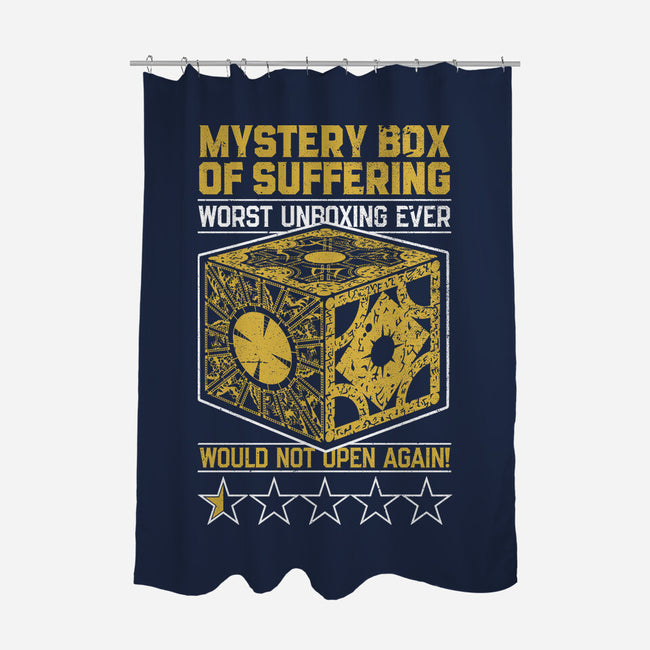 Horror Movie Priest Mystery Box-None-Polyester-Shower Curtain-Studio Mootant