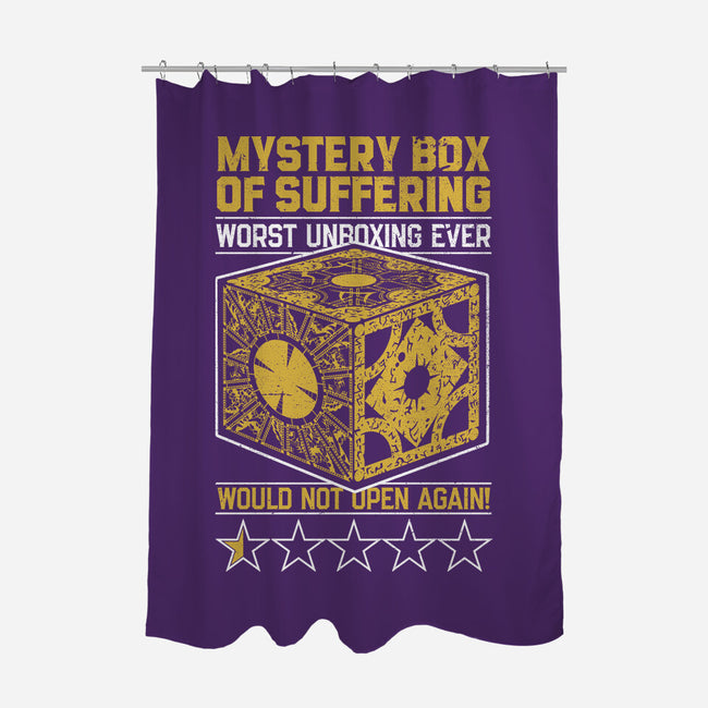 Horror Movie Priest Mystery Box-None-Polyester-Shower Curtain-Studio Mootant