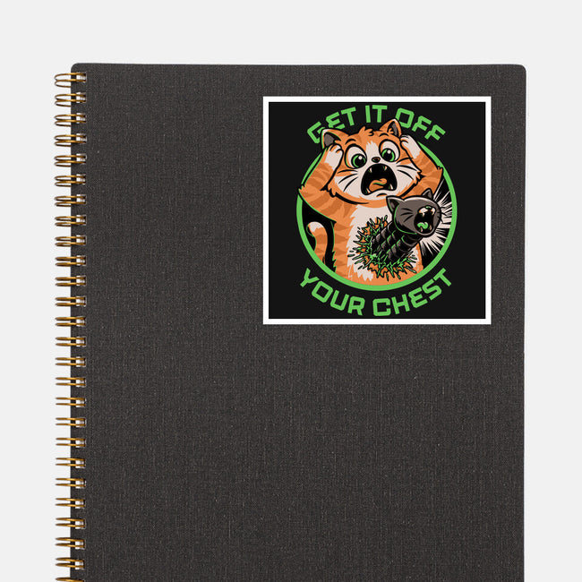 Alien Cat Funny-None-Glossy-Sticker-Studio Mootant
