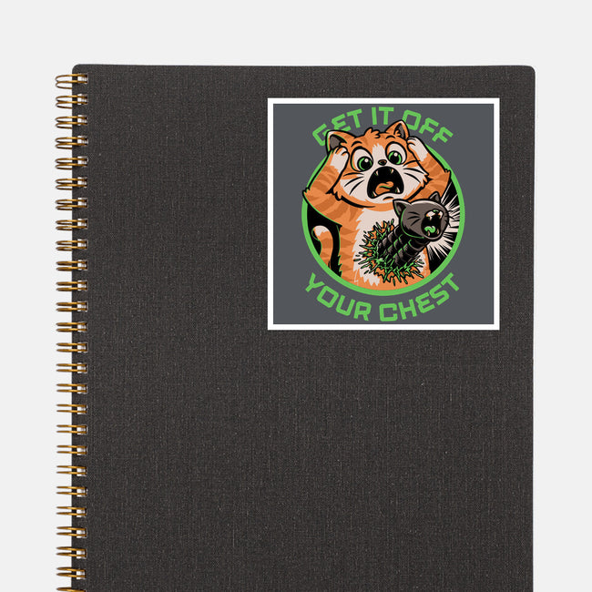 Alien Cat Funny-None-Glossy-Sticker-Studio Mootant