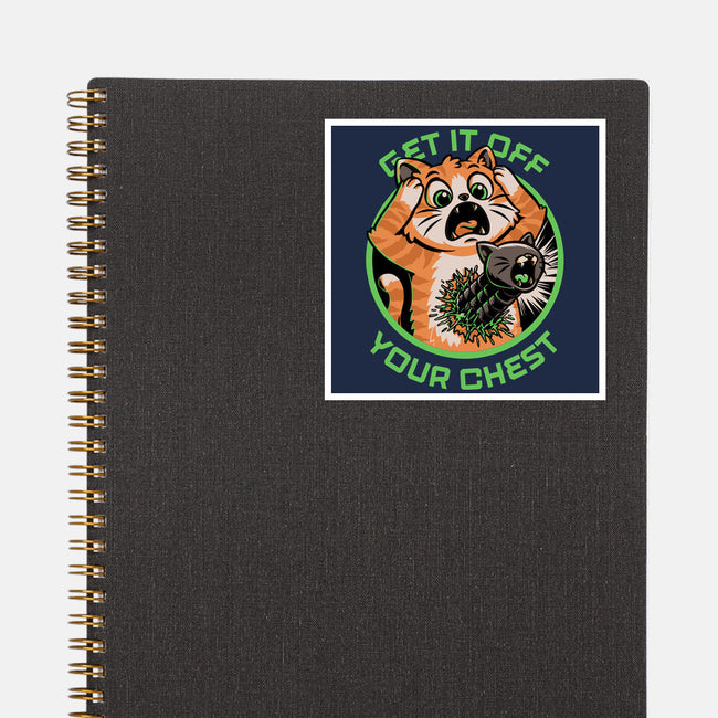 Alien Cat Funny-None-Glossy-Sticker-Studio Mootant