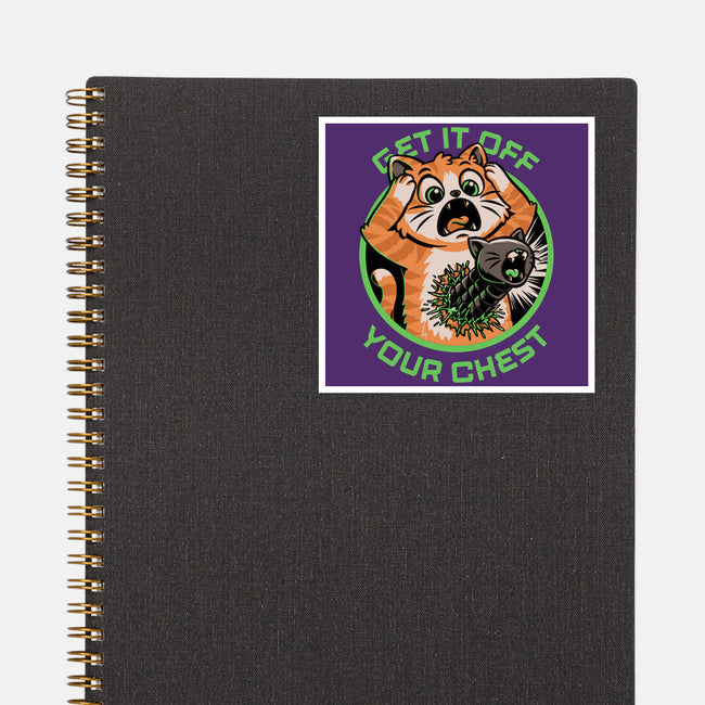 Alien Cat Funny-None-Glossy-Sticker-Studio Mootant