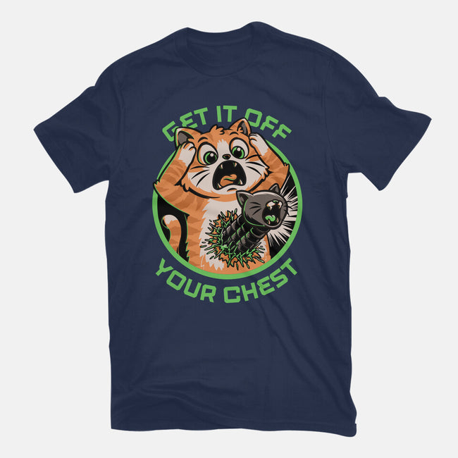 Alien Cat Funny-Womens-Basic-Tee-Studio Mootant