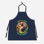 Alien Cat Funny-Unisex-Kitchen-Apron-Studio Mootant
