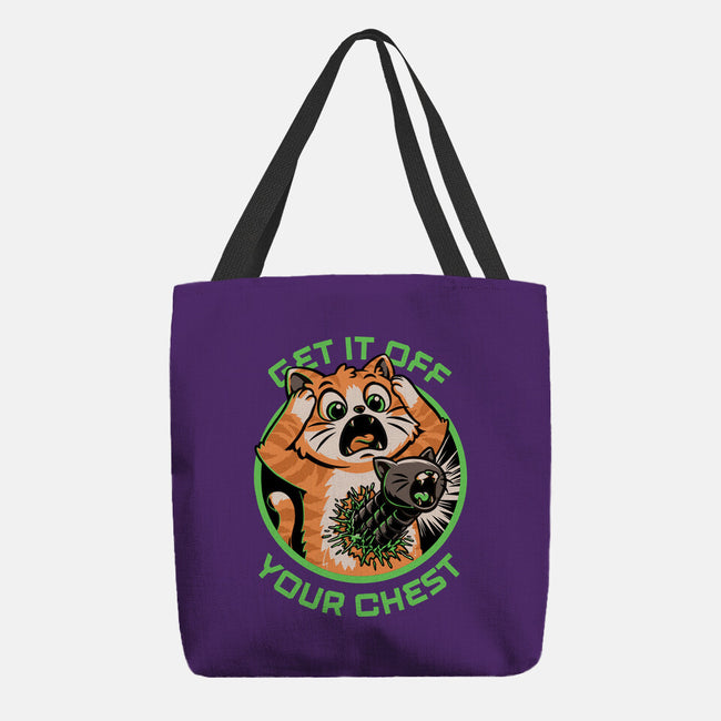 Alien Cat Funny-None-Basic Tote-Bag-Studio Mootant