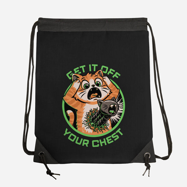 Alien Cat Funny-None-Drawstring-Bag-Studio Mootant