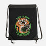 Alien Cat Funny-None-Drawstring-Bag-Studio Mootant