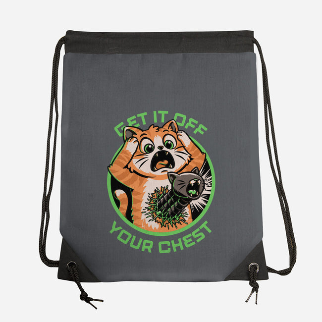 Alien Cat Funny-None-Drawstring-Bag-Studio Mootant