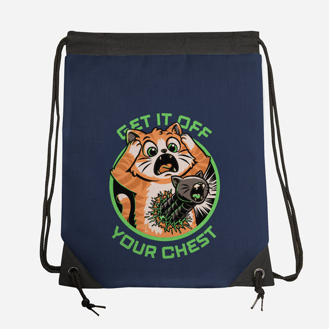 Alien Cat Funny-None-Drawstring-Bag-Studio Mootant