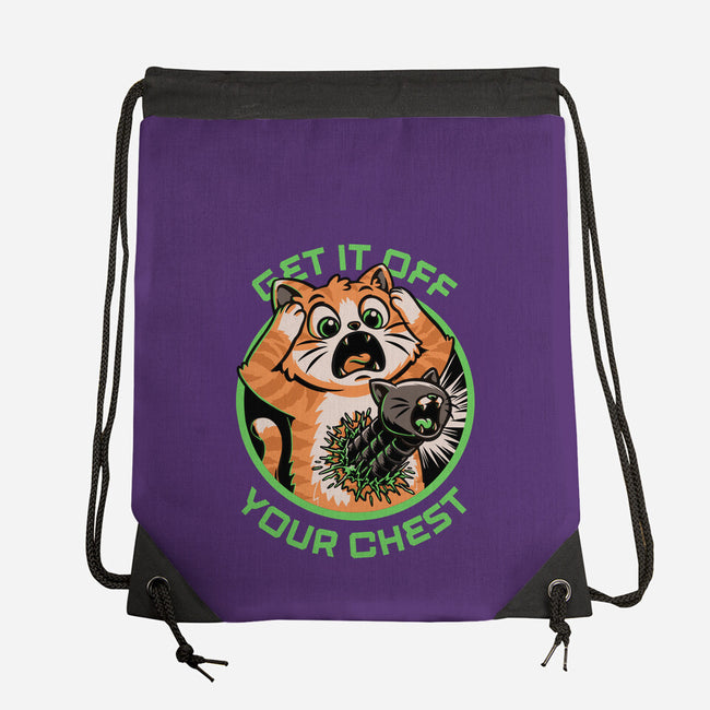 Alien Cat Funny-None-Drawstring-Bag-Studio Mootant