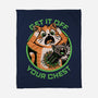 Alien Cat Funny-None-Fleece-Blanket-Studio Mootant