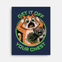 Alien Cat Funny-None-Stretched-Canvas-Studio Mootant