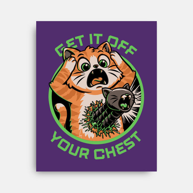 Alien Cat Funny-None-Stretched-Canvas-Studio Mootant