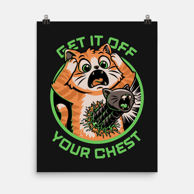Alien Cat Funny-None-Matte-Poster-Studio Mootant