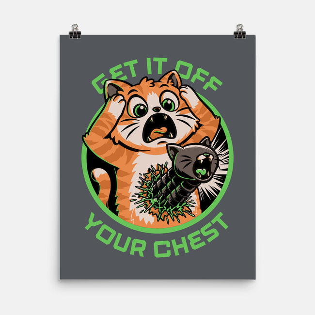 Alien Cat Funny-None-Matte-Poster-Studio Mootant