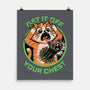 Alien Cat Funny-None-Matte-Poster-Studio Mootant