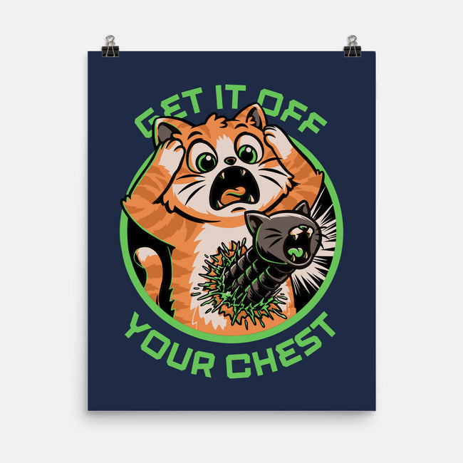 Alien Cat Funny-None-Matte-Poster-Studio Mootant