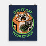 Alien Cat Funny-None-Matte-Poster-Studio Mootant