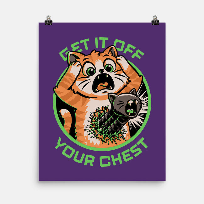 Alien Cat Funny-None-Matte-Poster-Studio Mootant