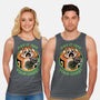 Alien Cat Funny-Unisex-Basic-Tank-Studio Mootant