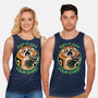 Alien Cat Funny-Unisex-Basic-Tank-Studio Mootant