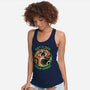 Alien Cat Funny-Womens-Racerback-Tank-Studio Mootant