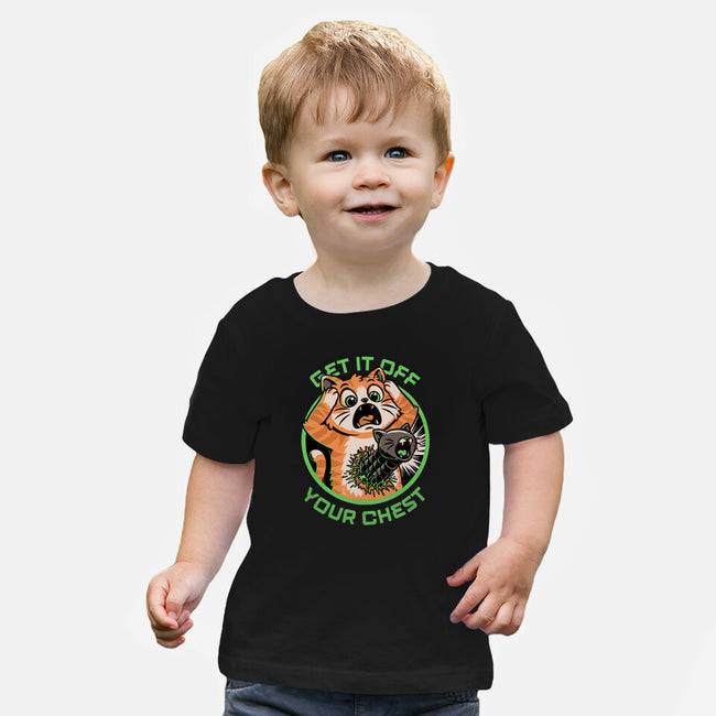 Alien Cat Funny-Baby-Basic-Tee-Studio Mootant