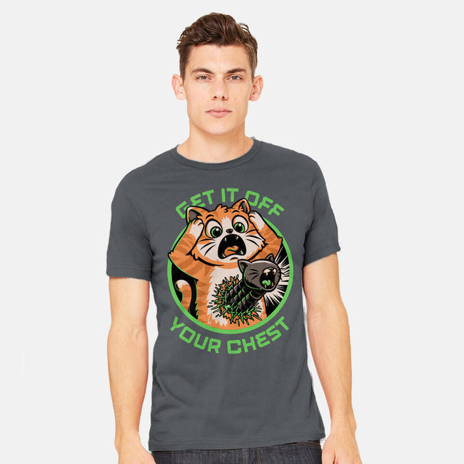Alien Cat Funny-Mens-Heavyweight-Tee-Studio Mootant