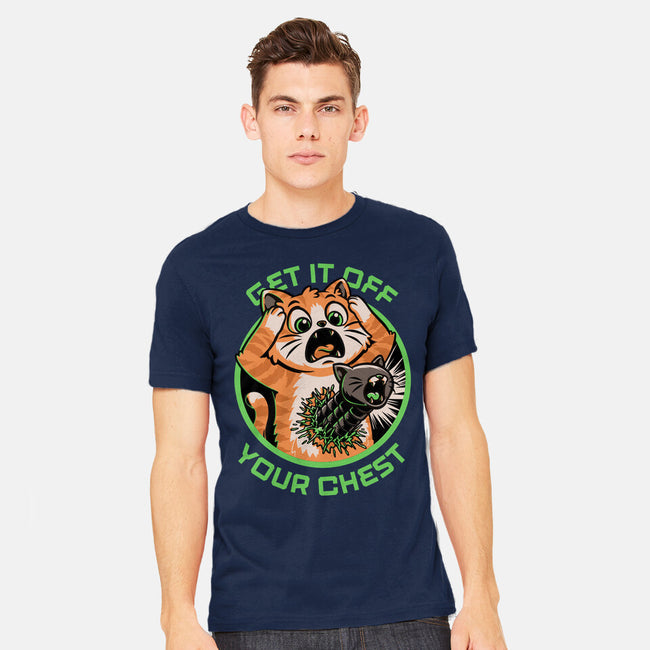 Alien Cat Funny-Mens-Heavyweight-Tee-Studio Mootant