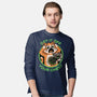 Alien Cat Funny-Mens-Long Sleeved-Tee-Studio Mootant