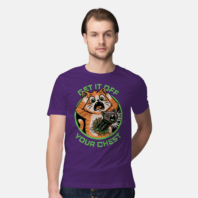 Alien Cat Funny-Mens-Premium-Tee-Studio Mootant