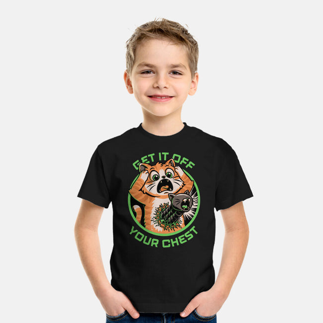 Alien Cat Funny-Youth-Basic-Tee-Studio Mootant