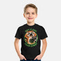 Alien Cat Funny-Youth-Basic-Tee-Studio Mootant