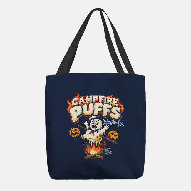Campfire Puffs-None-Basic Tote-Bag-OPIPPI