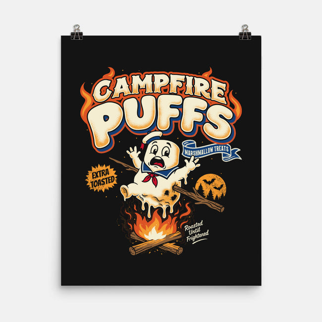 Campfire Puffs-None-Matte-Poster-OPIPPI