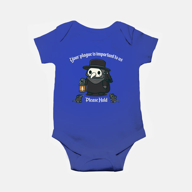 Plague Is Important-Baby-Basic-Onesie-rocketman_art