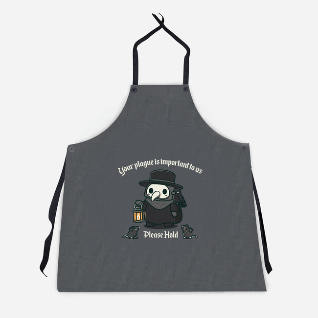 Plague Is Important-Unisex-Kitchen-Apron-rocketman_art