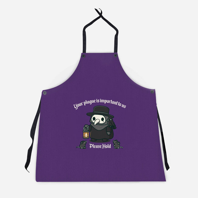 Plague Is Important-Unisex-Kitchen-Apron-rocketman_art