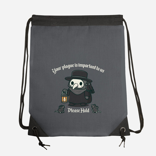 Plague Is Important-None-Drawstring-Bag-rocketman_art