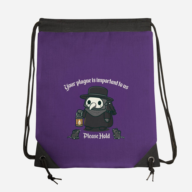 Plague Is Important-None-Drawstring-Bag-rocketman_art
