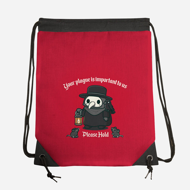 Plague Is Important-None-Drawstring-Bag-rocketman_art