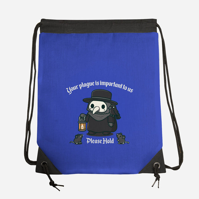 Plague Is Important-None-Drawstring-Bag-rocketman_art