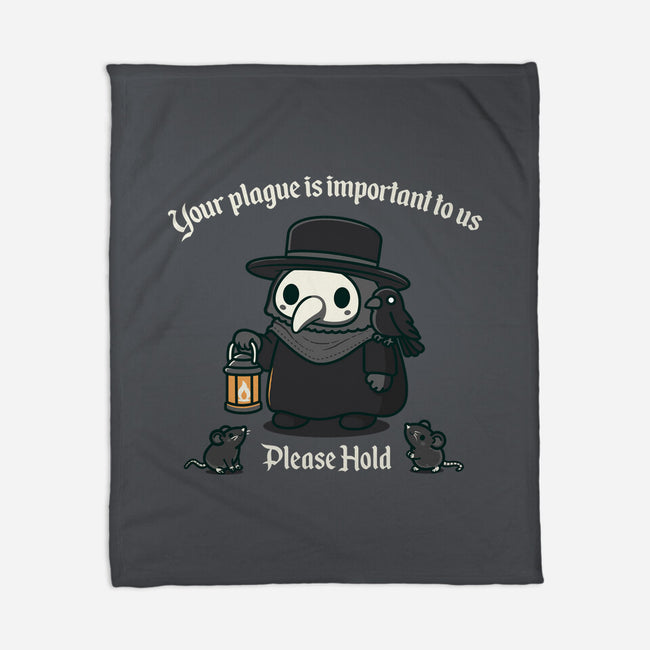Plague Is Important-None-Fleece-Blanket-rocketman_art