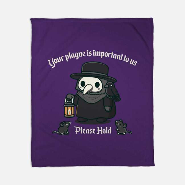Plague Is Important-None-Fleece-Blanket-rocketman_art