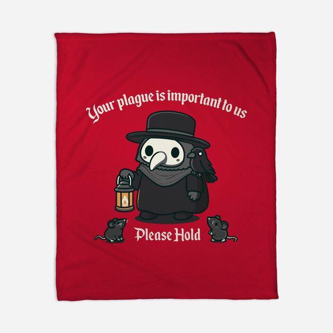 Plague Is Important-None-Fleece-Blanket-rocketman_art